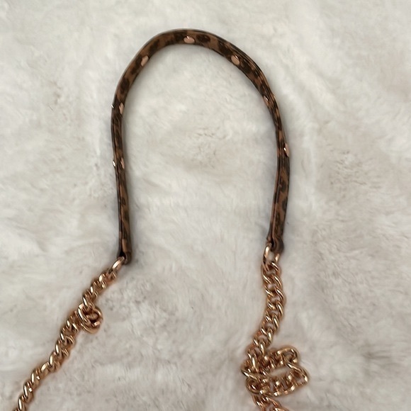 Rebecca Minkoff Mini Mac Leopard and Rose Gold Crossbody Bag - Picture 13 of 13